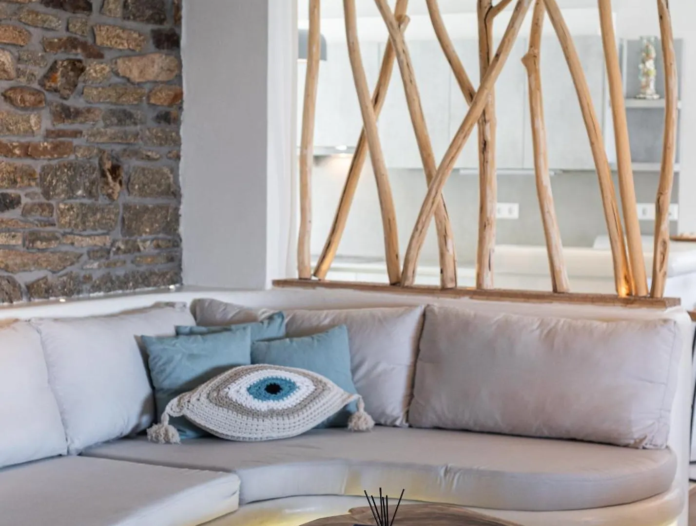 公寓 Saint Anna Villas Mykonos By Aura Homes Mykonos Town