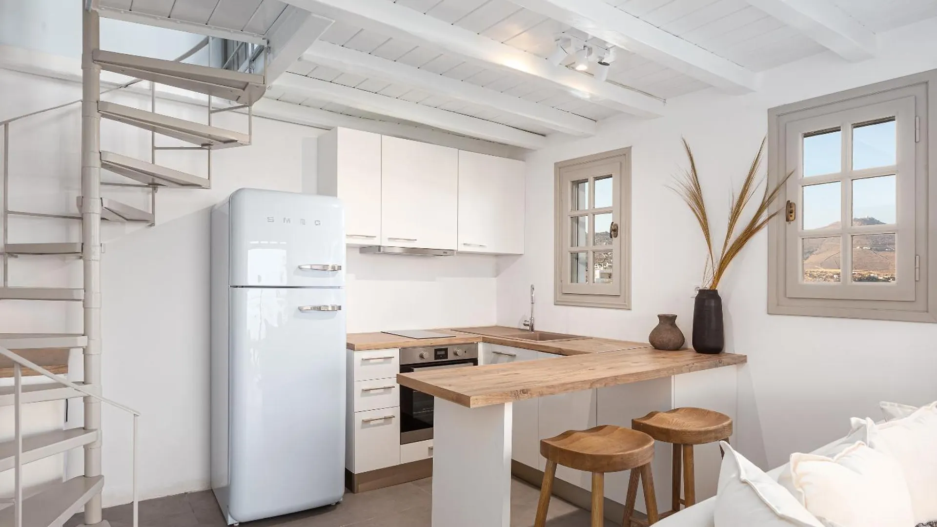 公寓 Saint Anna Villas Mykonos By Aura Homes Mykonos Town
